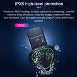 LX1 Motorcycle Half Helmet Waterproof Wireless 5.3 Bluetooth Headset, English