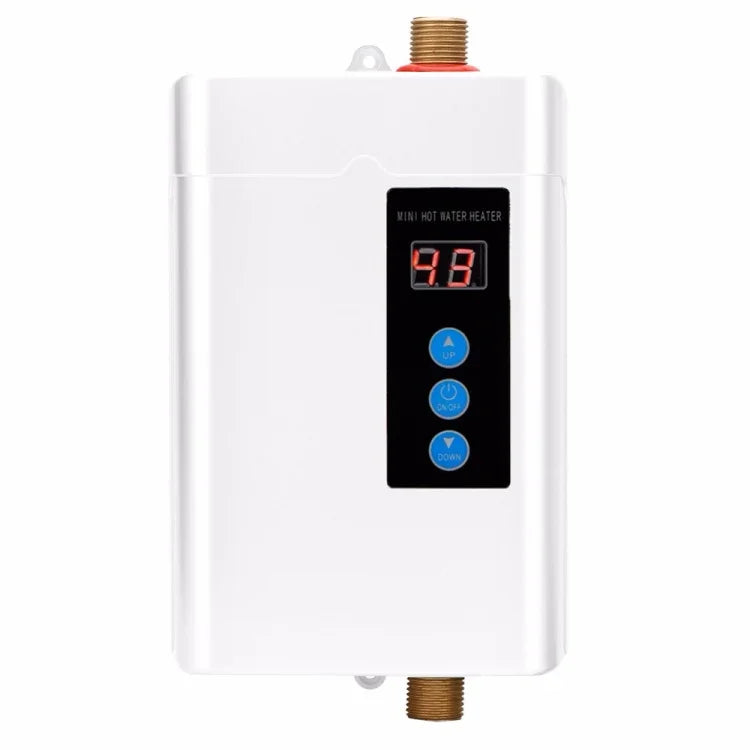 Electric Water Heater With Remote Control Adjustable Temperate, US Plug 3000W, UK Plug 3000W, EU Plug 4000W, AU Plug 4000W