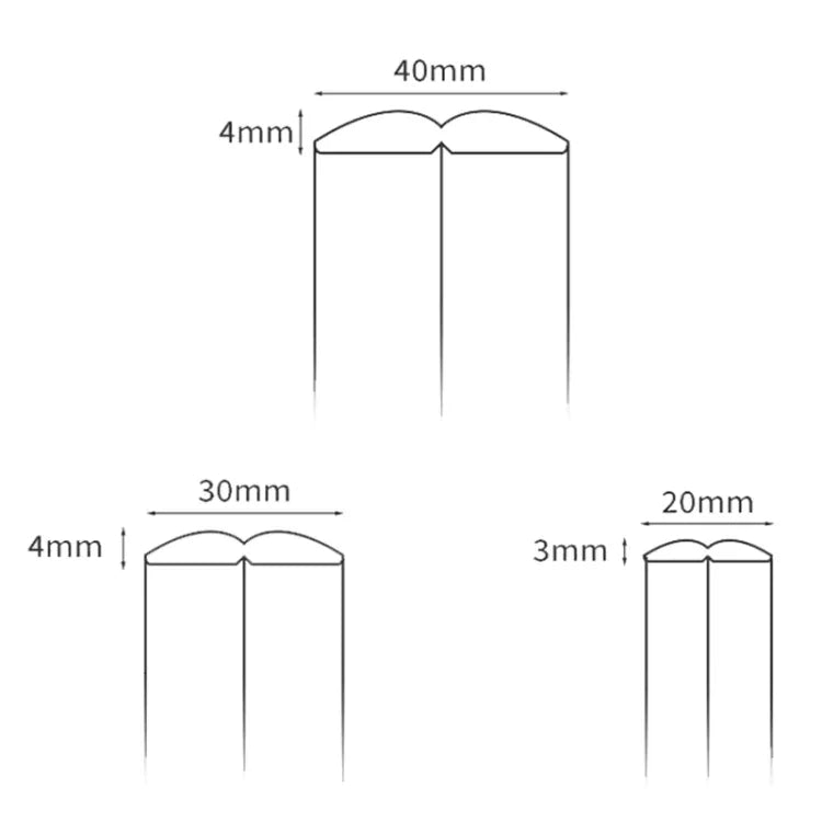 PVC Household Transparent Anti-collision Strip Furniture Soft Edge Protector, 1 cm x 1 m, 1 cm x 2 m, 1.5 cm x 1 m, 1.5 cm x 2 m, 2 cm x 1 m, 2 cm x 2 m