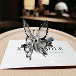 Moving Simulation Butterfly Hairpin Simple Bangs Clip Hair Accessories