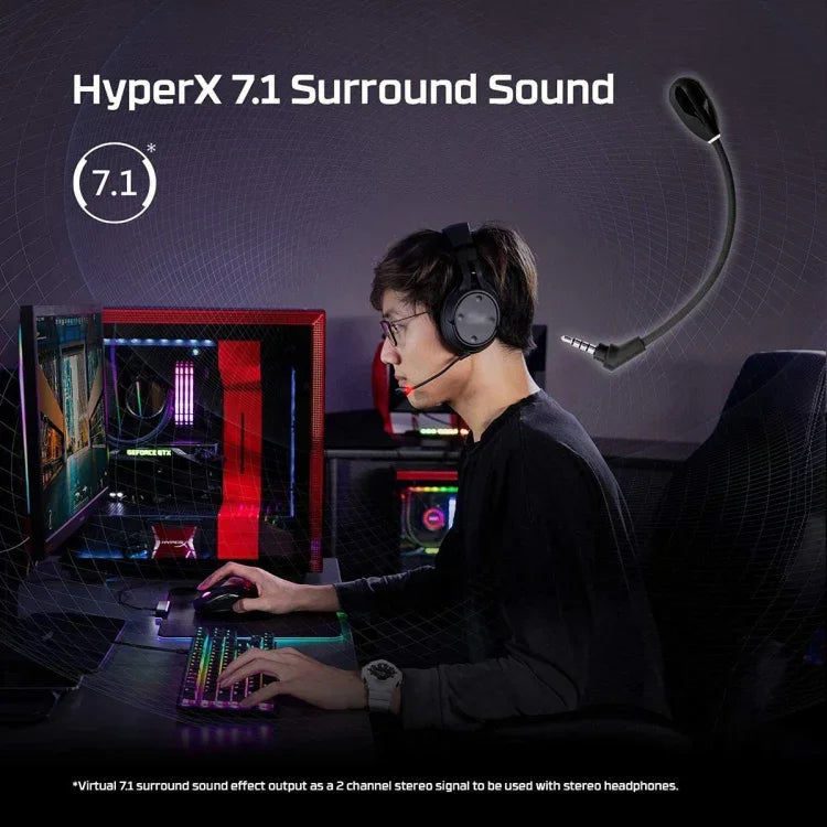 For Kingston / Flight S / Sky Arrow S Gaming Headset Noise Canceling Microphone Headset with Light Microphone, ZS0215