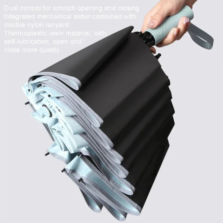 20 Bone Reverse Double Bone Automatic Folding Umbrella Sunshade Sun Umbrella