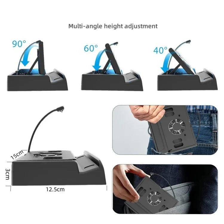 For ROG ALLY Charging Base Multifunctional Docking Station, 6 -in-1 Verison