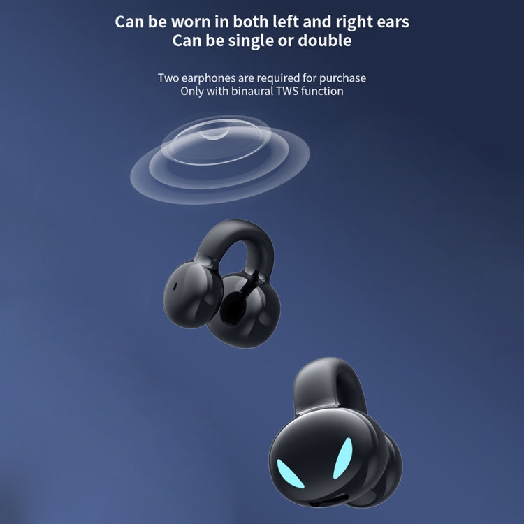 Clip Ear Stereo External Sound Without Hurting Ear Business Sports Model Bluetooth Earphones, YX03 (White), YX03 (Pink), YX03 (Grey), YX03 (Black)