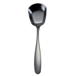 Small 304 Stainless Steel Spoon Glossy Thickened Flat Head Flat Bottom Serving Spoon, Stainless Steel Color, Titanium Gold, Rose Gold, Colorful, Black, Blue