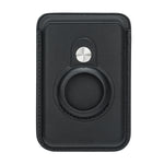 For AirTag 2nd Gen / AirTag 1st Gen Positioner Fiber Card Clip Anti-Theft Card Tracker Protection Cover, Magnetic