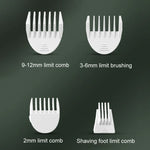 Pet Shaver Cat Dog Paw Hair Clipper Electric Fader, 2 in 1 Green, 3 in 1 Green, 4 in 1 Green, 2 in 1 White, 3 in 1 White, 4 in 1 White