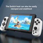 D6  Bluetooth Retractable Gamepad Dual Hall Six-Axis Somatosensory For Android/IPhone /Switch, D6 Black, D6 White Black