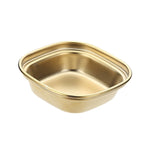 Stainless Steel Square Sauce Dish Hotpot Seasoning Disc Barbecue Tableware, 1 Grid (Silver), 2 Grid (Silver), 3 Grid (Silver), 4 Grid (Silver), 1 Grid (Gold), 2 Grid (Gold), 3 Grid (Gold), 4 Grid (Gold)