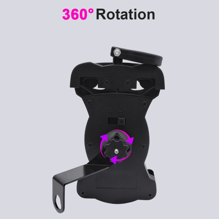 Motorcycle Sunshade Rainproof Mobile Phone Holder, Mirror Holder  No Charge, Handlebar Holder No Charge, Charging Handlebar Holder 5V-2A, Charging Handlebar Holder 5V-3.1A, Charging Handlebar Holder 18W (QC3.0), Charging Mirror Holder 5V-2A            ...