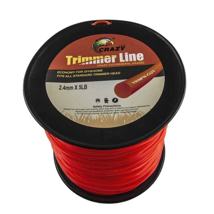 5LB Line Shaft Grass Rope Nylon Cutting Grass Rope, 3.0mm Round