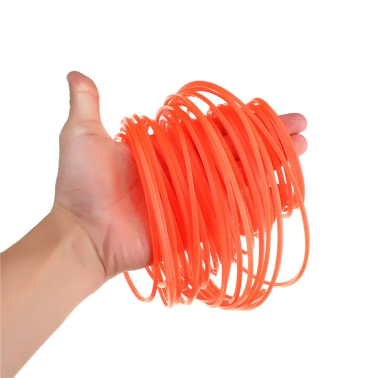 5LB Line Shaft Grass Rope Nylon Cutting Grass Rope, 3.0mm Round