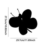 Acrylic Butterfly Stereo Wall Stickers Bedroom Living Room Background Wall Decoration Soft Mirror, Butterfly