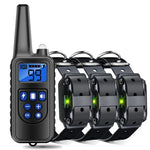 800m Remote Control Stop Barker Dog Trainer Smart Anti-Disturbance Vibration Collar, With 1 Collar, With 2 Collars, With 3 Collars