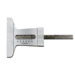 Stainless Steel Tire Tread Vernier Depth Gauge, 0-30mm, 0-50mm, 0-60mm