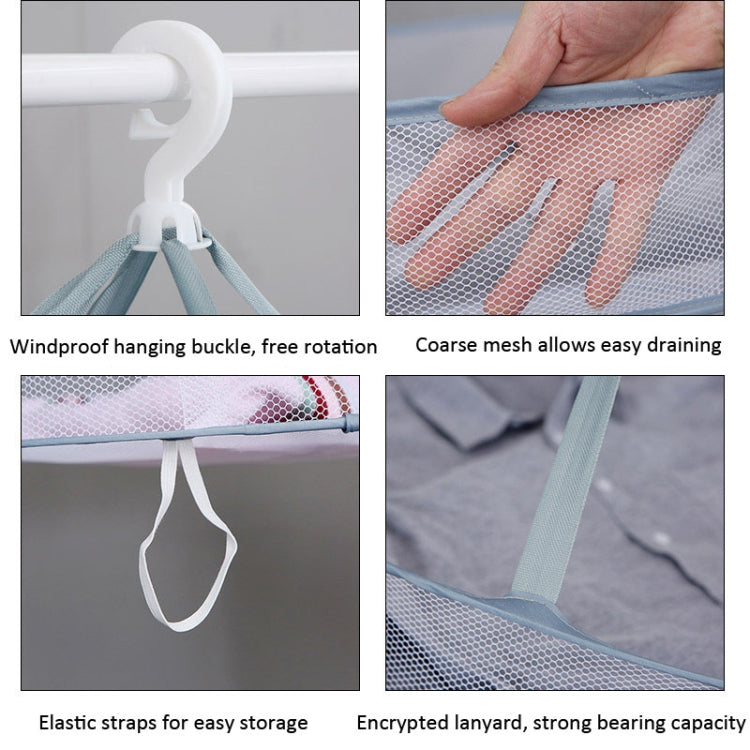 Foldable Drying Clothes Net Hanging Sweater Drying Rack, 51cm 1 Layer, 51cm 2 Layers, 61cm 1 Layer, 61cm 2 Layers, 61 x 76cm 1 Layer, 61 x 76cm 2 Layers, 61 x 76cm 3 Layers