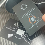 For Tesla Model 3 / Y Carbon Fiber Center Panel Protective Film Anti-Scratch Car Interior, Light, Matte