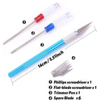 21-in-1 Modeler Basic Tools Craft Set For Gundam Car Model Building