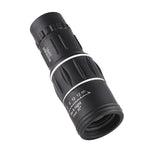 16x52 High Definition Outdoor Bird Viewing Monocular Telescope, 16x52 Prism, 16x52 Green Film, 16x52 without Bag, 16x52 with Clip+Tripod