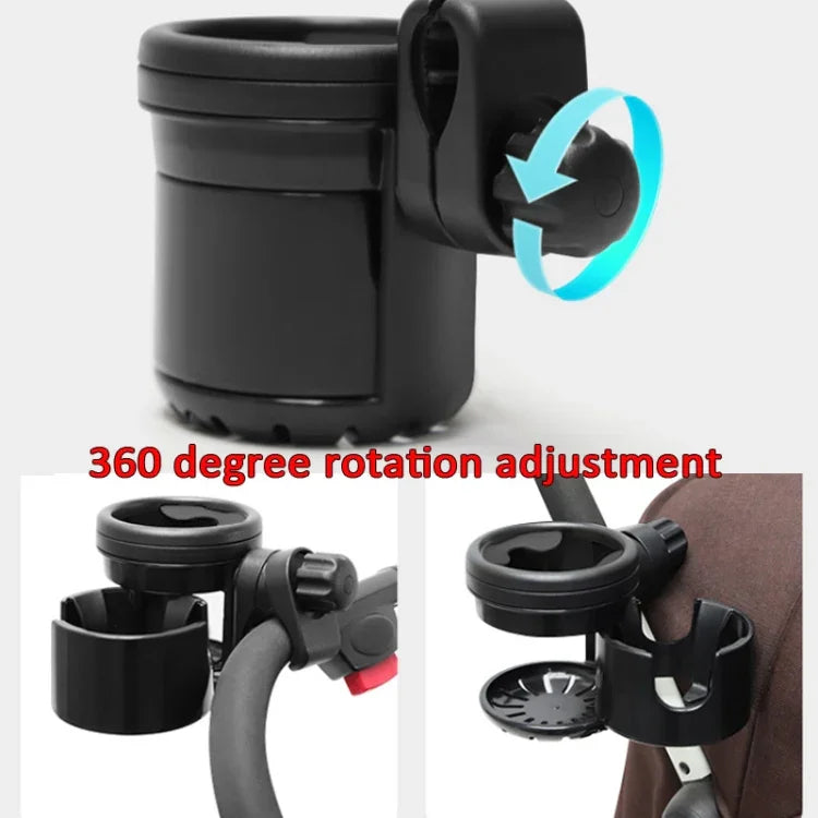 2 In 1 Baby Stroller Cup Holder Pram Milk Bottle Holder