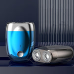 Double-head Mini Magnetic Shaver Portable Men Electric Shaver