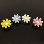 Colorful Daisy Car Decorative Air Vent Aromatherapy Clip, Blue, Pink, White, Yellow