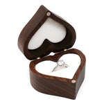 Wooden Heart Shape Ring Box Jewelry Storage Box Wedding Valentine Gift Box, RB513-C1, RB513-C2, RB513-C3, RB513-C4, RB513-C5, RB513-C6, RB513-C7, RB529-C1, RB529-C2, RB529-C3, RB529-C4, RB529-C5, RB529-C7, RB529-C8