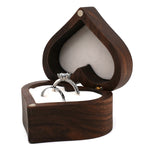Wooden Heart Shape Ring Box Jewelry Storage Box Wedding Valentine Gift Box, RB513-C1, RB513-C2, RB513-C3, RB513-C4, RB513-C5, RB513-C6, RB513-C7, RB529-C1, RB529-C2, RB529-C3, RB529-C4, RB529-C5, RB529-C7, RB529-C8