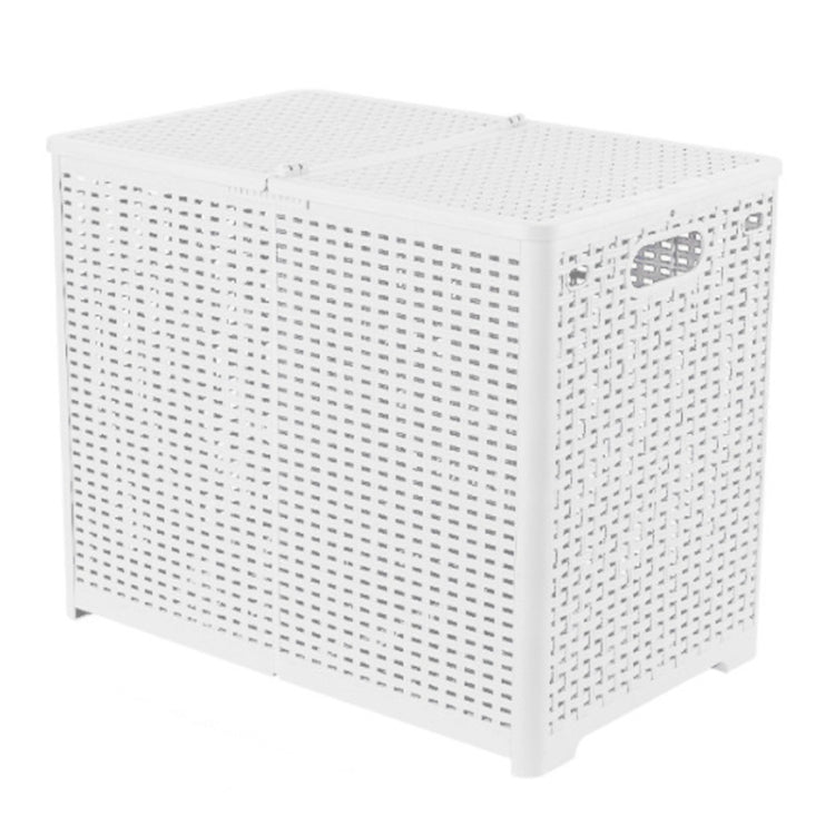 Foldable Dirty Clothes Basket Wall Mounted Bathroom Dirty Clothes Storage Frame Plastic Laundry Basket, Plus Large Gray, Plus Large Black, Extra Large Black, Extra Large White, Extra Large Gray