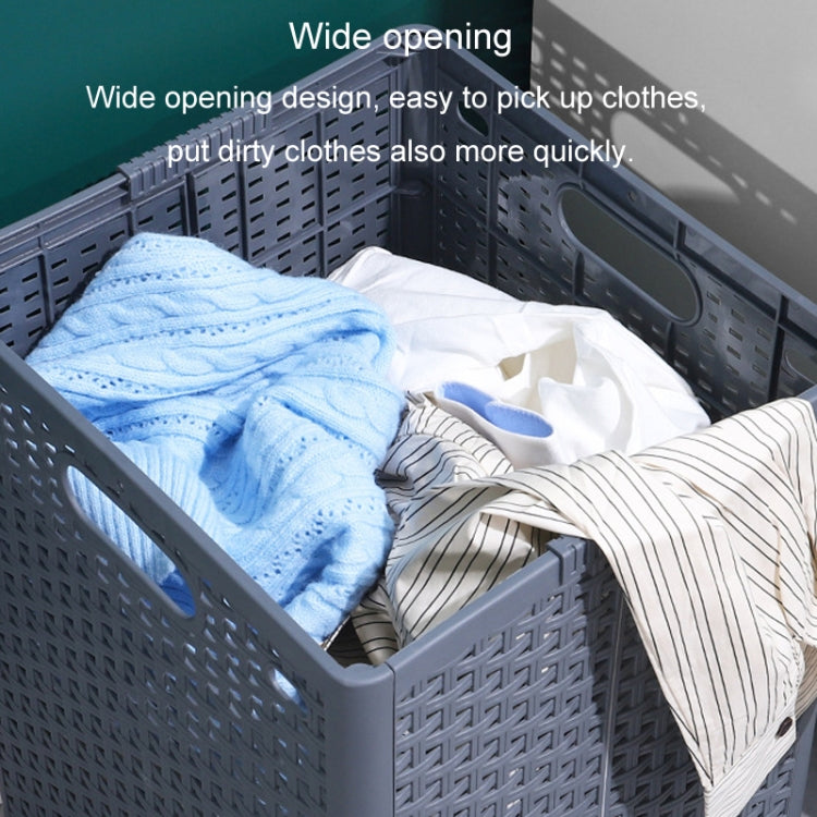 Foldable Dirty Clothes Basket Wall Mounted Bathroom Dirty Clothes Storage Frame Plastic Laundry Basket, Plus Large Gray, Plus Large Black, Extra Large Black, Extra Large White, Extra Large Gray