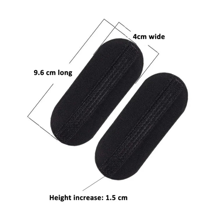 2pcs /Pack Sponge BB Clip Hairpins For Hair Root Height Fluffy Hair Increase Pad