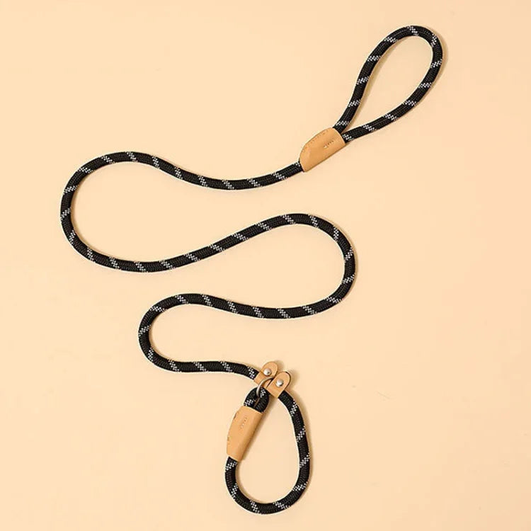 Dog Traction Rope Mid Large Dog Universal Safety Buckle Chain Circle, 1.5m x 0.6cm, 1.5m x 0.8cm, 1.5m x 1cm, 1.8m x 0.6cm, 1.8m x 0.8cm, 1.8m x 1cm