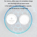 4.2V LIR2032/2450 Button Battery Universal Charger, RSC-X2-2 White, RSC-X2-2 Black
