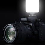 W64 64LEDs Video Conferencing Mobile Laptop Live Fill Light Photography Pocket Lamp, Clip Set, Clip+Tripod Set