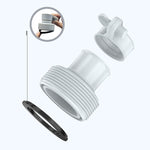 For Intex Pool Pump Fittings 10722 / 25009 Type B Hose Adapter, 1 B Type Adapter