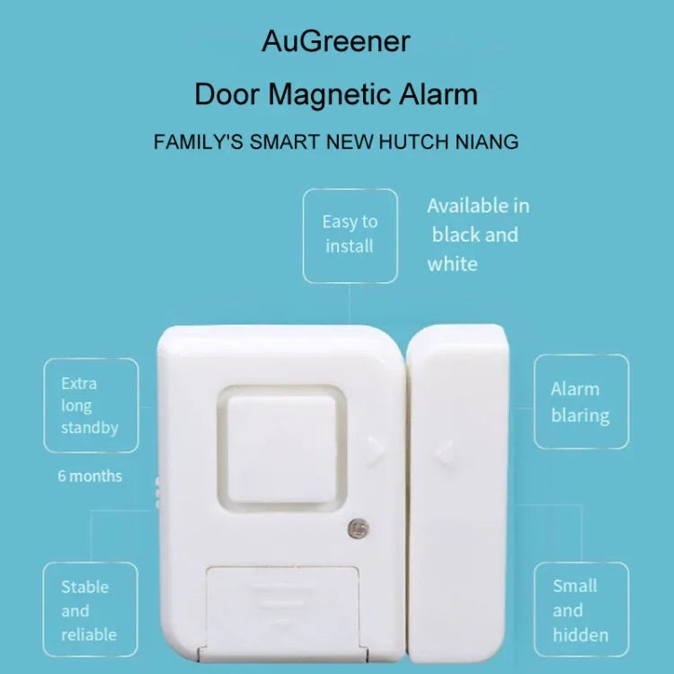 Door Magnetic Wireless Bell Door And Window Alarms Strong Adhesive Wolfproof Anti-theft Alarms