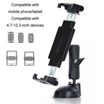 Multifunctional Car Dashboard Mobile Phone Folding Holder, Folding Back Clip+Metal Oval Ball, Base Screw Fixation, Suction Cup Base Type A, Suction Cup Base Type B, Suction Cup Base Type C