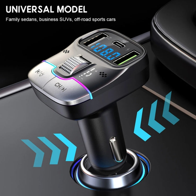 Car Bluetooth MP3 Player Fast Charging Charger, GZ01