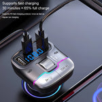 Car Bluetooth MP3 Player Fast Charging Charger, GZ01