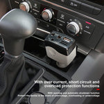 12V/24V To 220V Auto Car Power Converter Adapter With USB Charging Port
