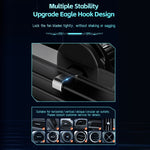 15W QI Protocol Wireless Car Charger Smart Induction Phone Holder, Black, Silver