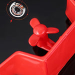 Car Mini Rear Wing Without Punching Decorative Stickers, Black Without Wind Blades, White Without Wind Leaves, Red Without Wind Leaves, Black With Wind Leaves, White With Wind Leaves, Red With Wind Leaves