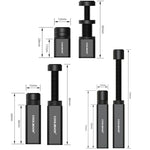 COOLMOON Graphics Card Stand Desktop Computer Graphics Card Vertical Top Support Bracket Screw Telescopic Support Rods, 2.8-5cm (Black), 2.8-5cm (Silver), 5-8cm (Black), 5-8cm (Silver), 7.5-12cm (Black), 7.5-12cm (Silver)