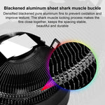 COOLMOON CPU Cooler Desktop Computer Auto Color Change Multi-Platform Mute Cooling Fan, CM-BF-RGB