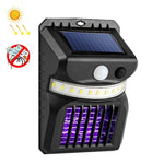 E-SMARTER W792 LED Solar Wall Light With Purple Light Mosquito Control Function Human Intelligent Sensor Outdoor Garden Lamp, White Light, White Light+Yellow Light