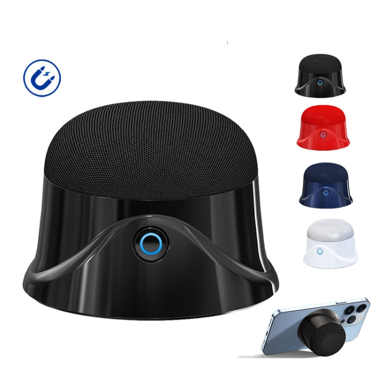 Magnetic Wireless Bluetooth Speaker Subwoofer Mini Portable TWS Mobile Phone Speaker, CQ01 Black, CQ01 White