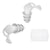 Noise Canceling Sleeping Earplugs Triple Layer Soundproofing Silicone Swimming Earplugs, Triple Layer