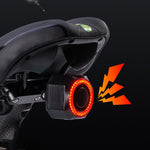 Bicycle Smart Taillight Anti-theft Alarm Brake Warning Light, WL03C Remote Control, WL03C Set + Silicone Remote Control, WL09C Remote Control