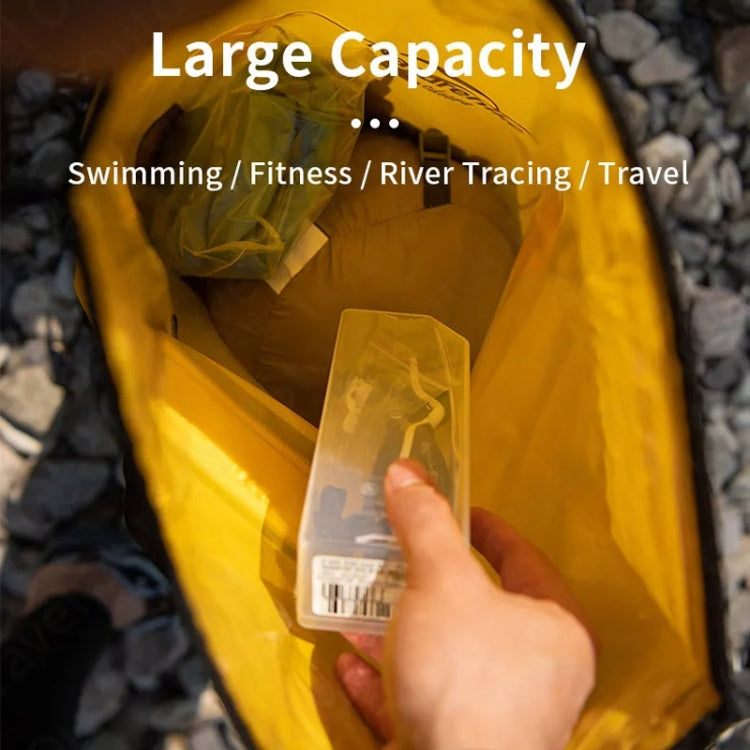 Naturehike Wet Dry IPX6 Waterproof Bag Outdoor Seaside Diving Swimming Rafting Equipment, 20L Khaki, 20L Yellow, 30L Khaki, 30L Yellow, 40L Khaki, 40L Yellow