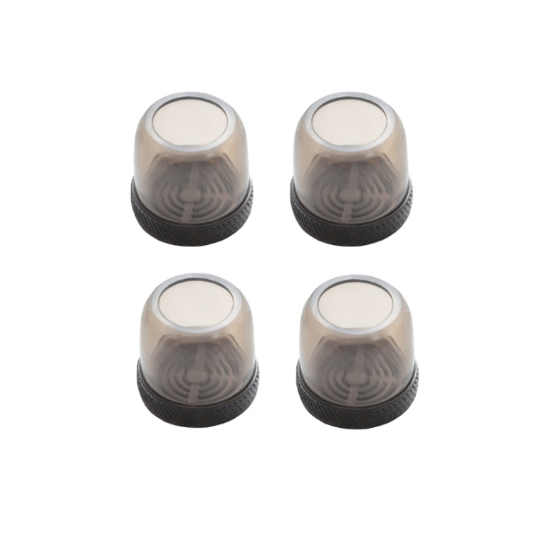 4pcs / Set Thickened Wear-Resistant Table And Chair Leg Covers Household Quiet Non-Slip Stool Foot Protector, Mini Small Round Transparent, Mini Small Round Light Gray, Mini Small Round Light Brown, Mini Small Square Transparent                        ...